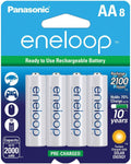 Panasonic eneloop AA & AAA Rechargeable Batteries – 2000 mAh Ni-MH