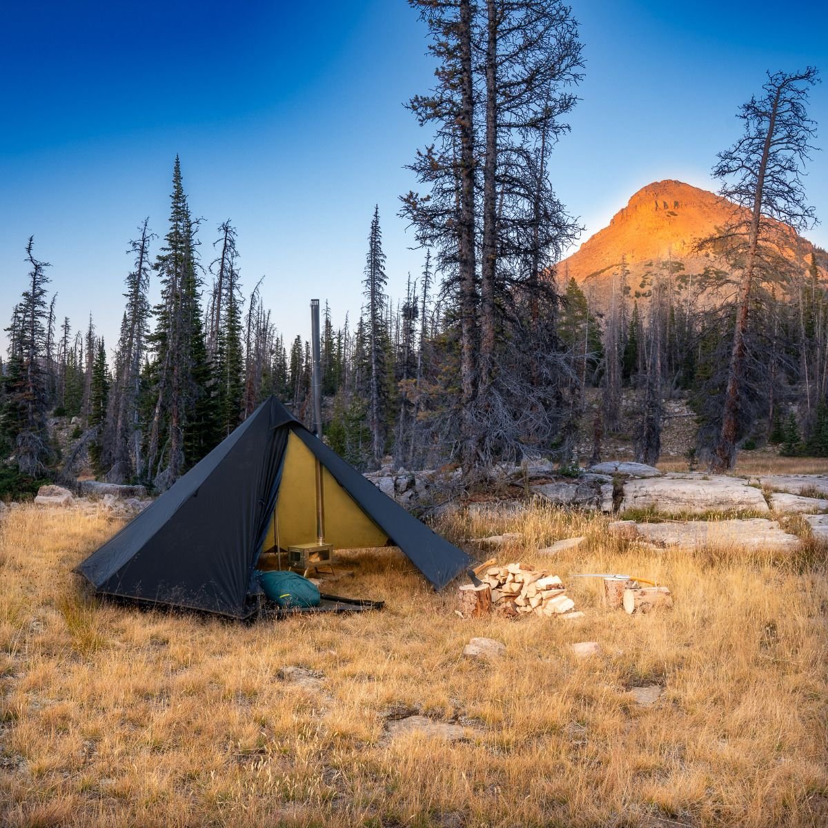 Condor Titanium Wood-Burning Tent Stove