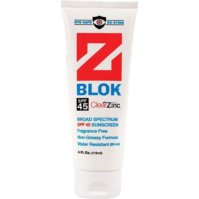 Z Blok Sunscreen – SPF 45 (Eye-Safe Zinc Protection)