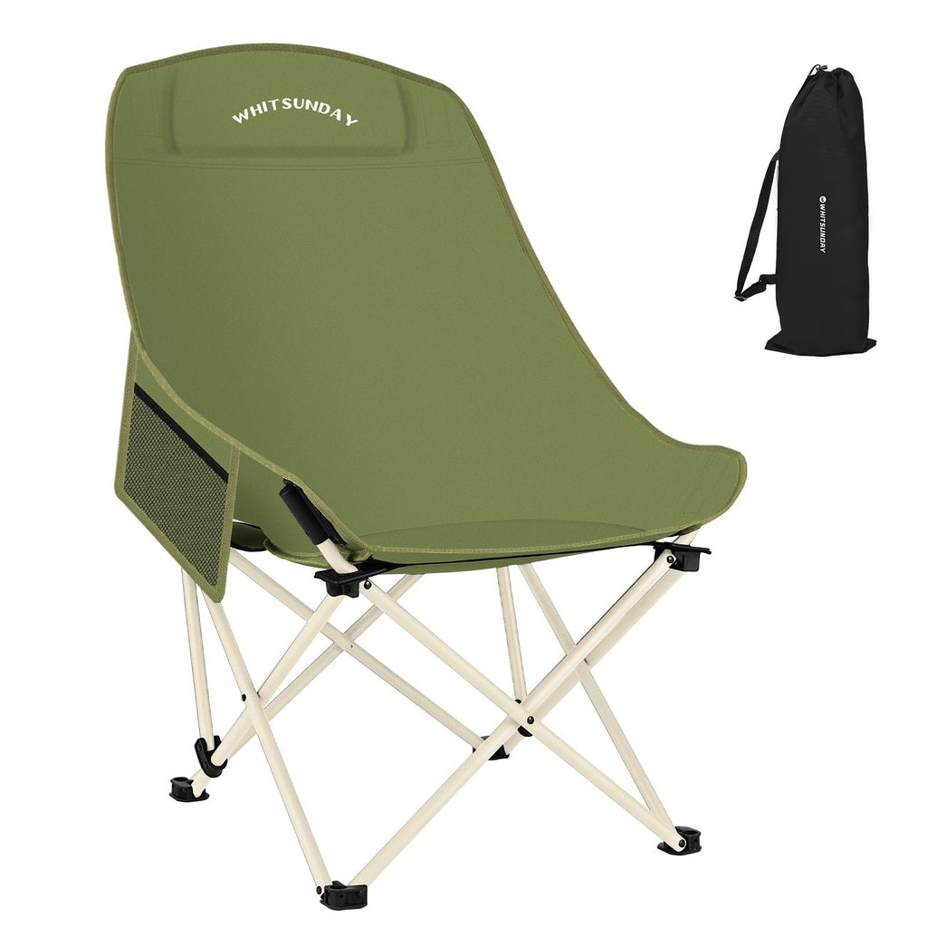 Whitsunday Compact Backpacking Outdoor Chair – High-Back Moon Camping Chair