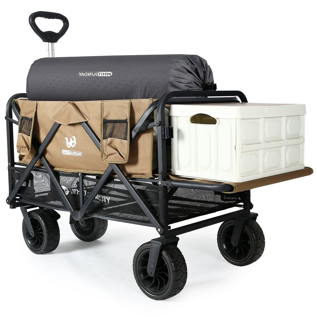 Whitsunday Collapsible Double Decker Wagon with Tailgate & All-Terrain Wheels