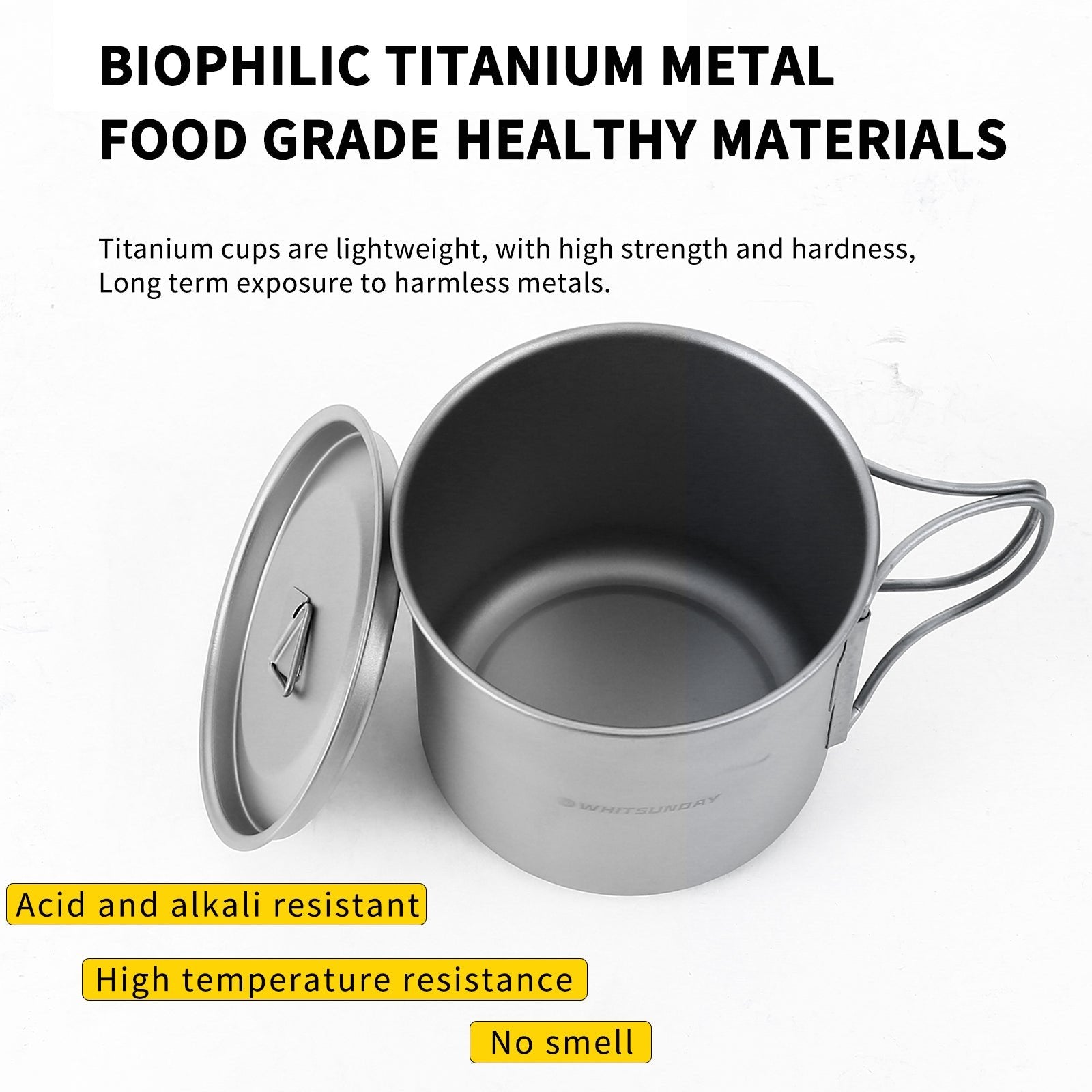 Whitsunday Titanium Pot / Mug / Cup