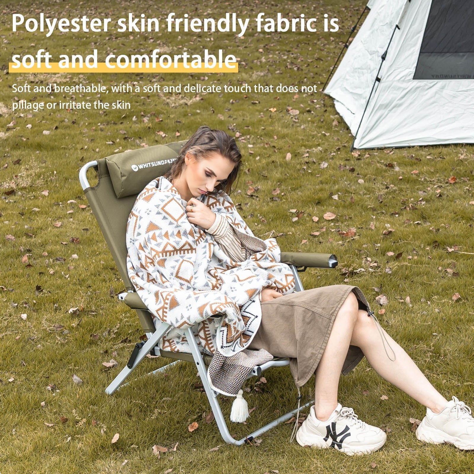 Whitsunday Weave Throw Outdoor Blanket