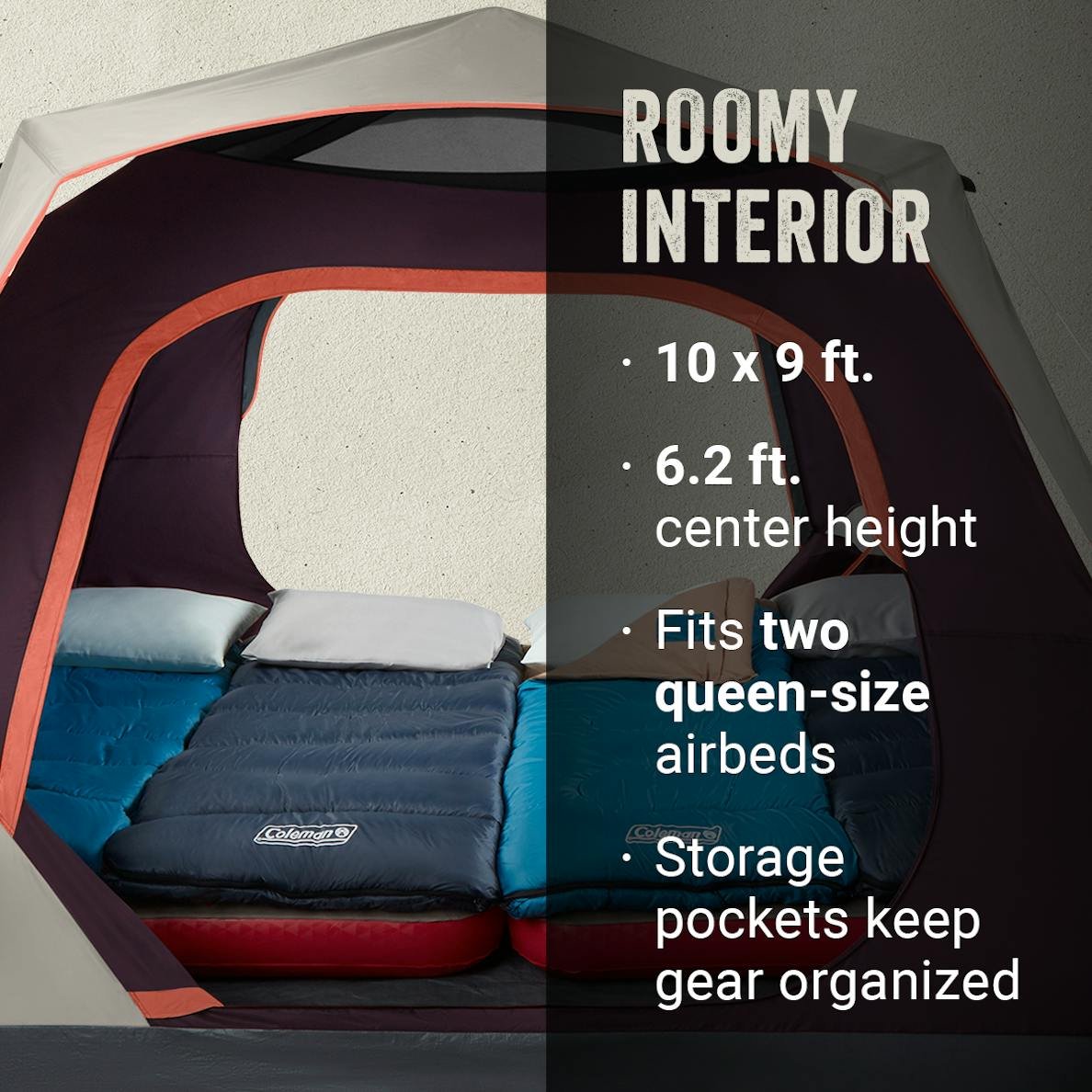 Coleman Skylodge 6-Person Instant Camping Tent