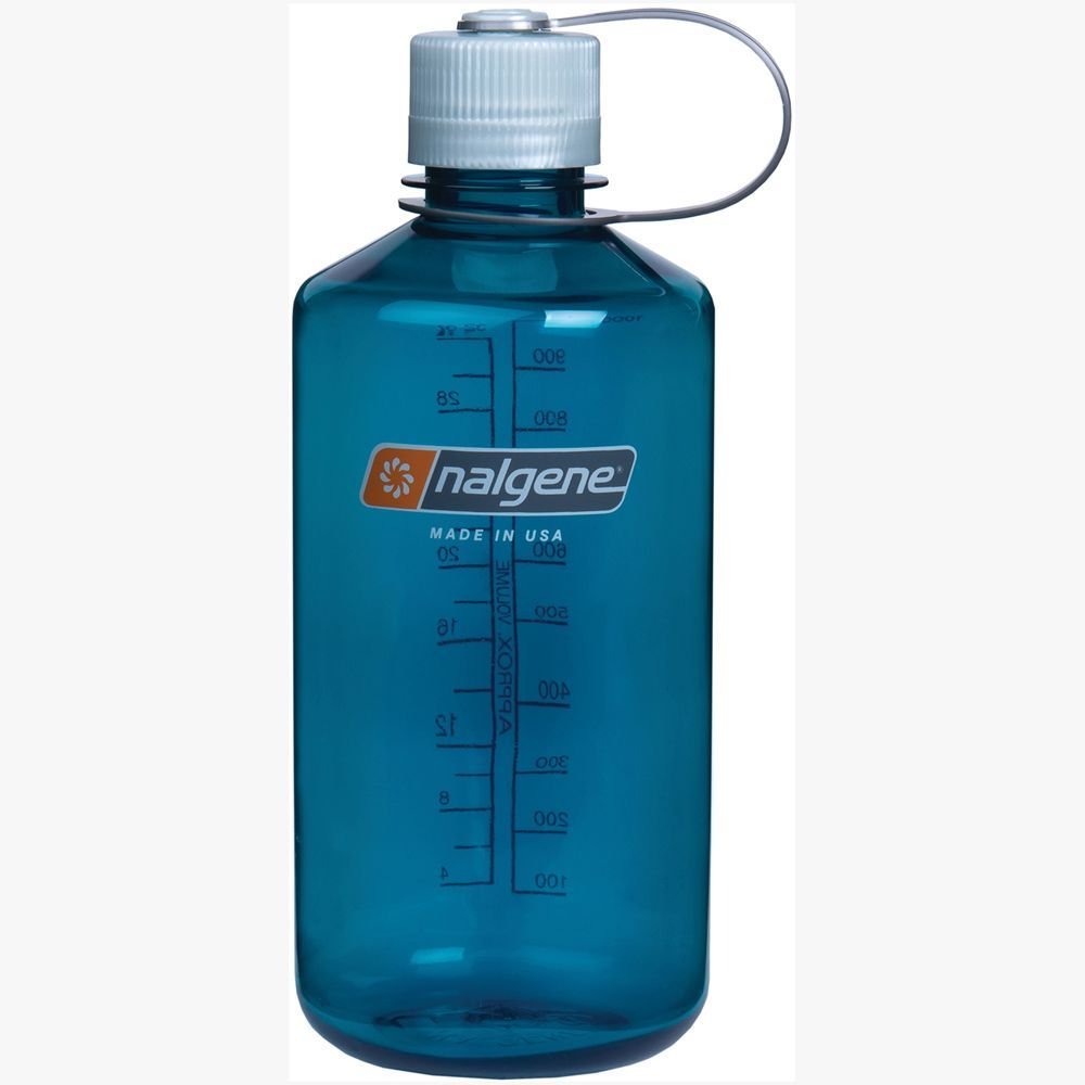 Nalgene 16 & 32 Fl Oz Plastic Narrow Mouth Water Bottle