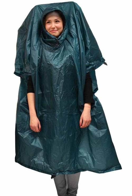 Ultralite Poncho + Shelter – Lightweight Waterproof Poncho/Tarp, Made in USA