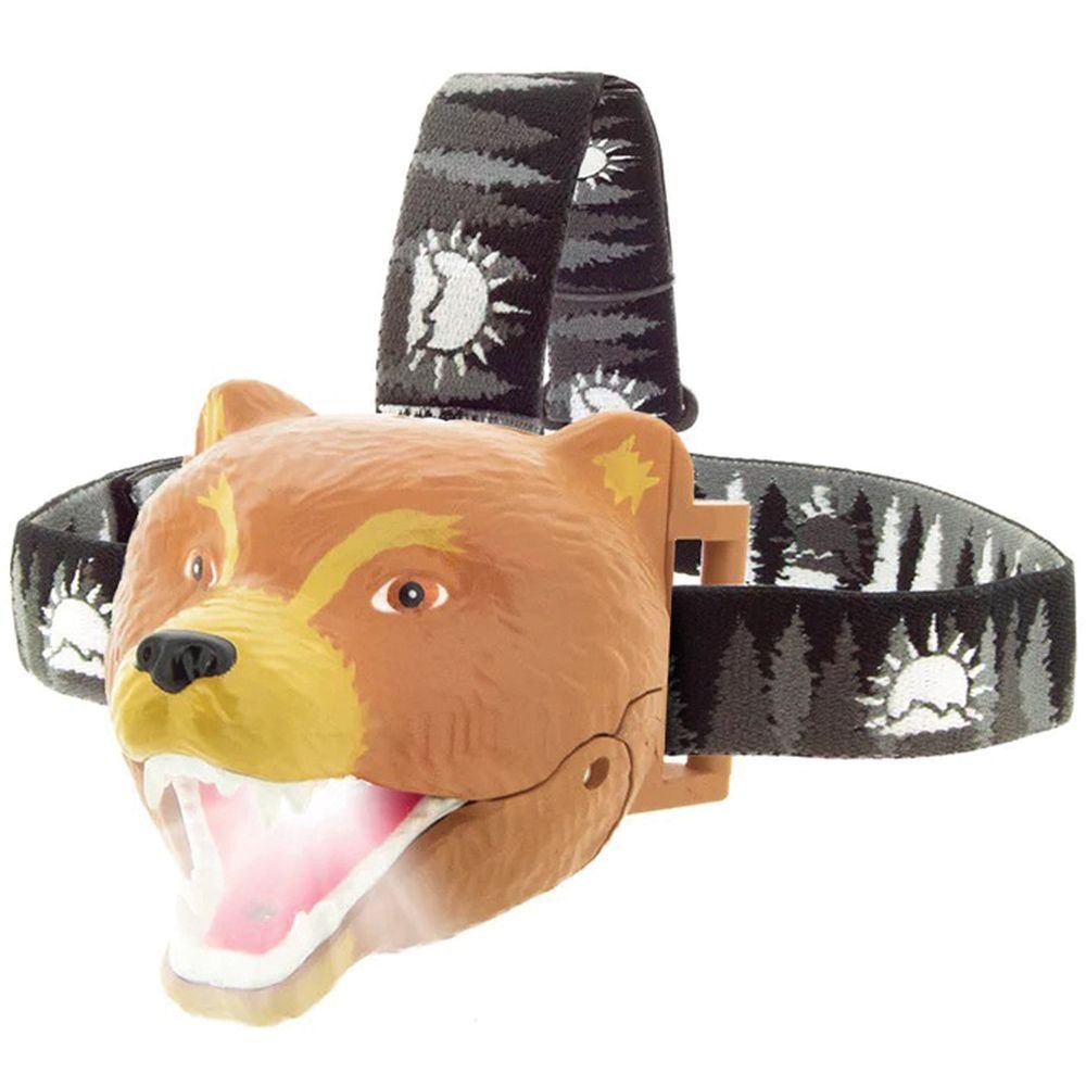 Sun Company Bear Headlamp – Fun LED Headlamp for Kids & Adults