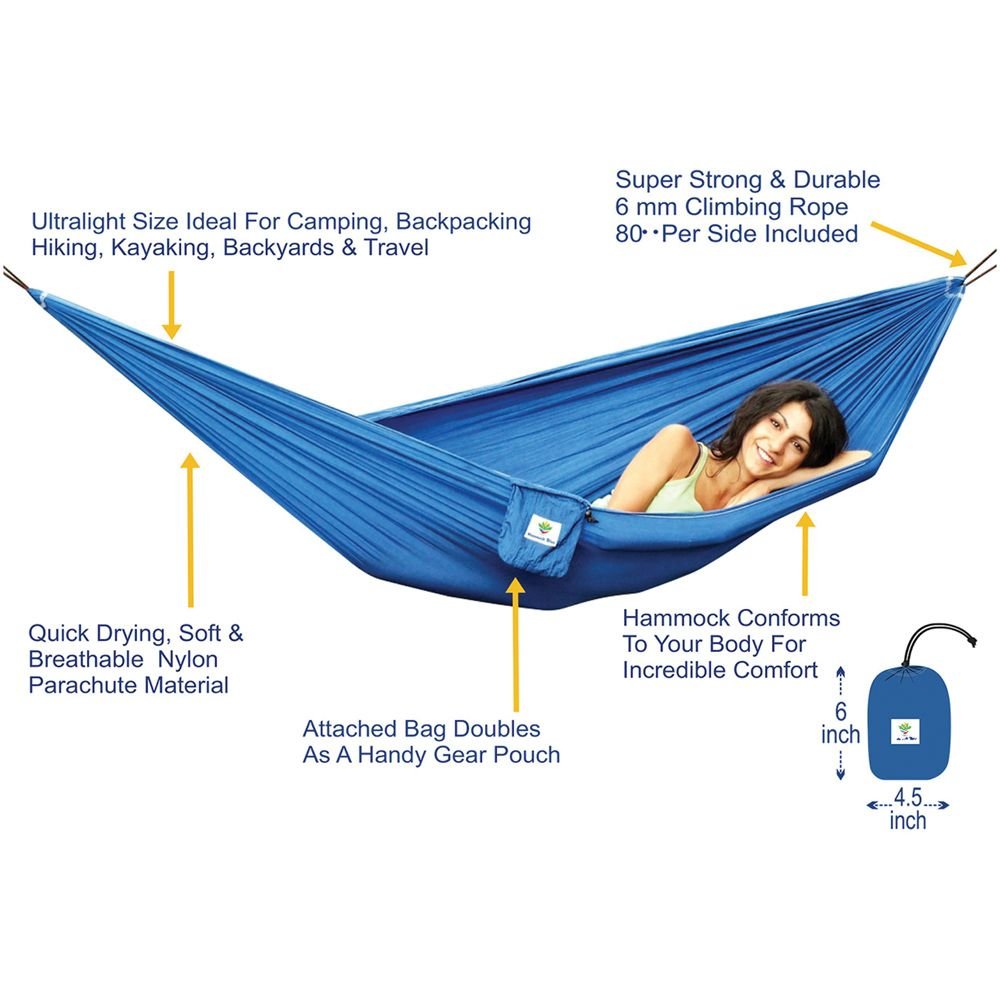 Hammock Bliss Portable Travel Hammock