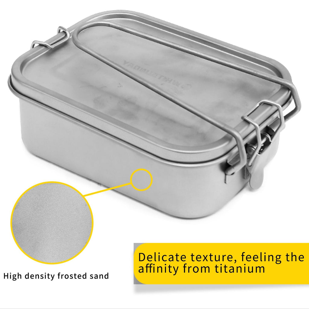Whitsunday Titanium Cookware Kit – Ultralight Titanium Lunchbox
