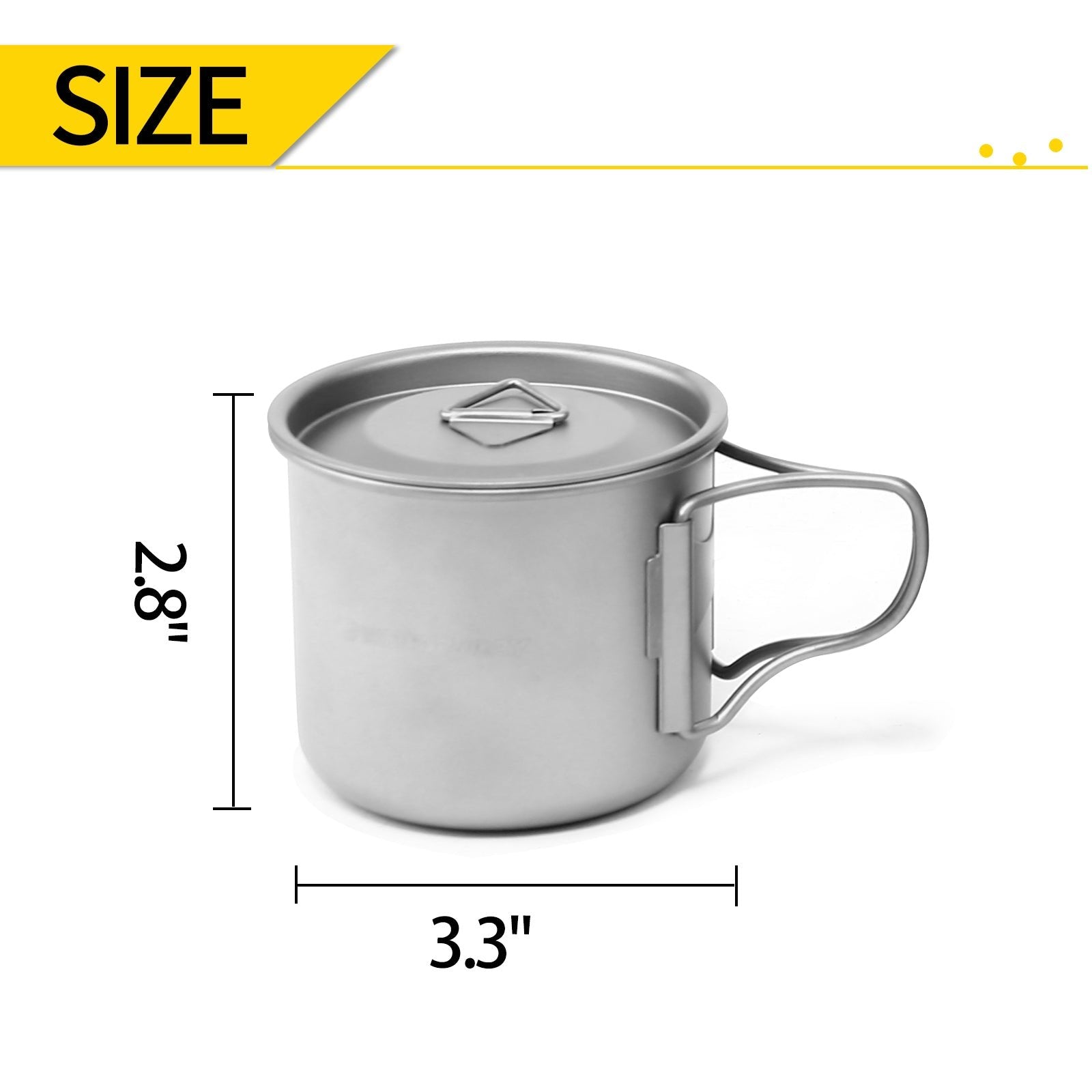 Whitsunday Titanium Pot / Mug / Cup