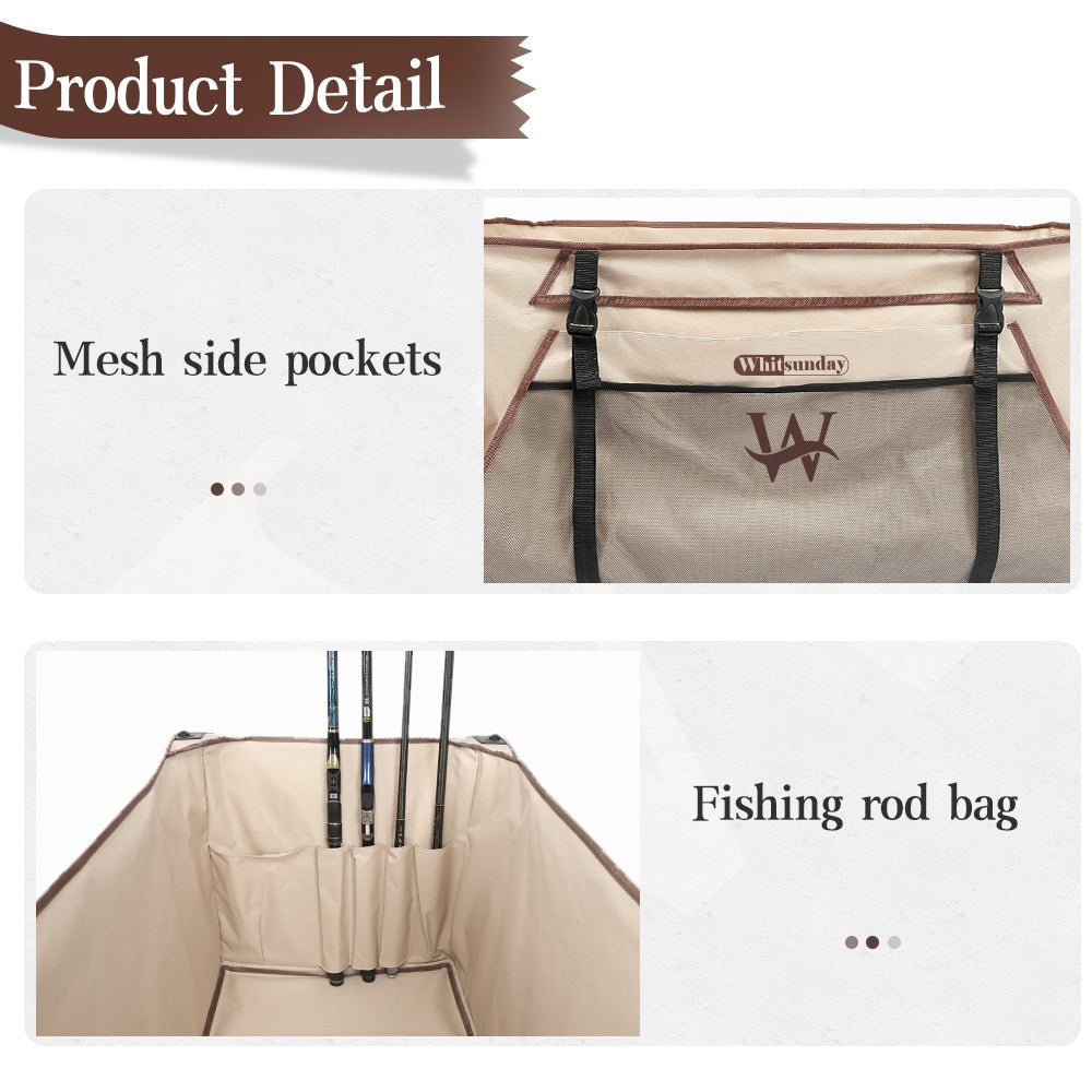 Whitsunday Moko Large Folding Wagon Cart with Table Plate
