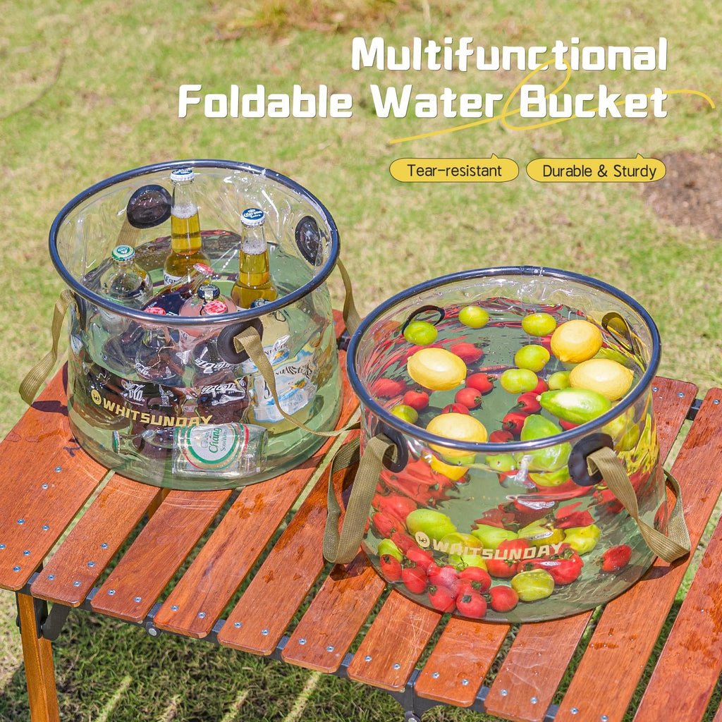 Whitsunday Outdoor Collapsible Bucket – Multi-Purpose Fold Bucket