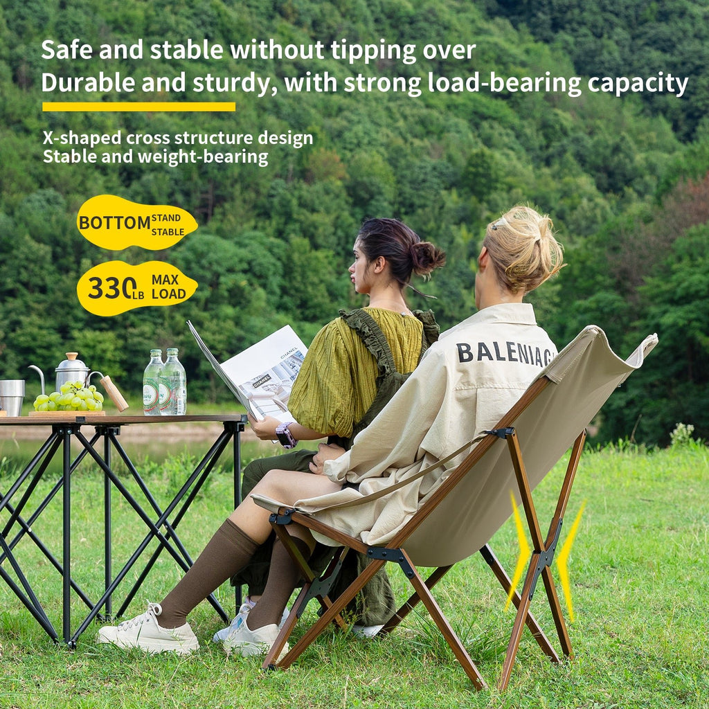 Whitsunday Outdoor Folding Butterfly Camping Chair