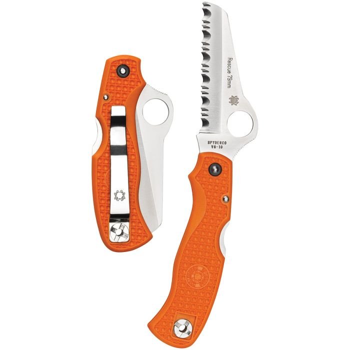 Spyderco Folding Knife Rescue 79mm