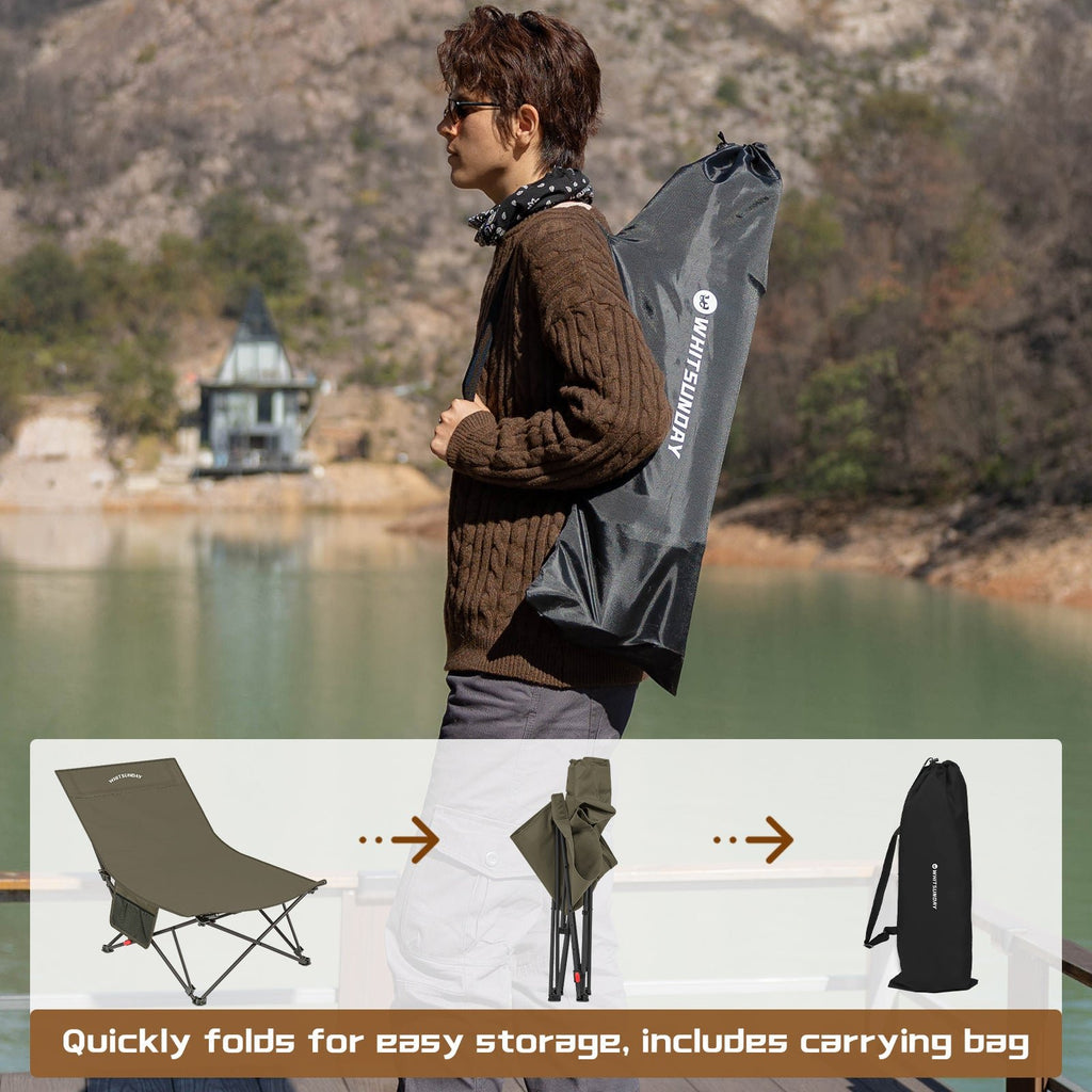 Whitsunday 3-Level Adjustable Camping Lounge Chair