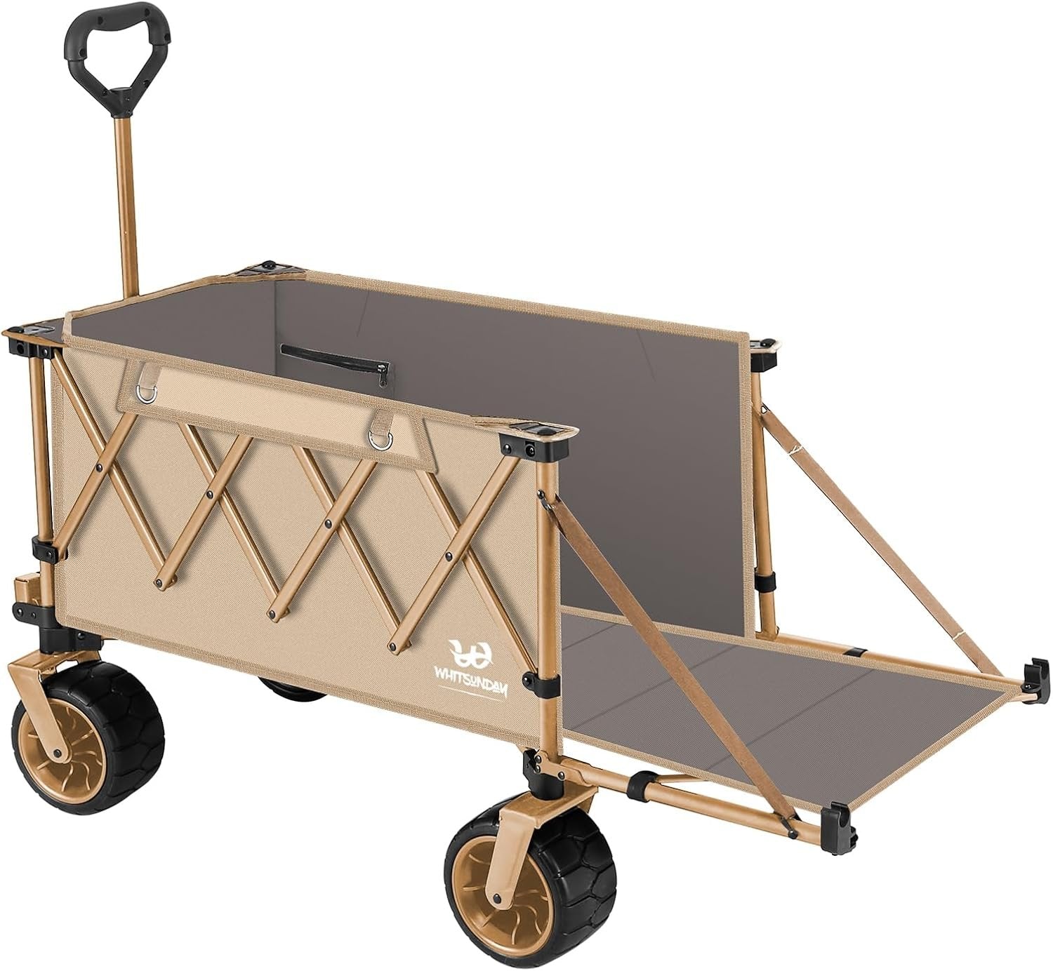 Whitsunday Moko Collapsible Wagon with Tailgate & All-Terrain Wheels