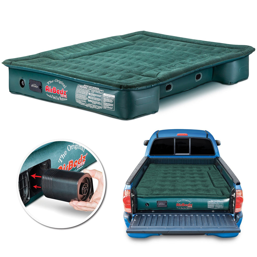 AirBedz Lite Overlanding Truck Bed Air Mattress with Portable DC Air Pump