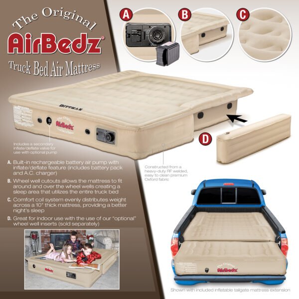 AirBedz® Original Truck Bed Mattress