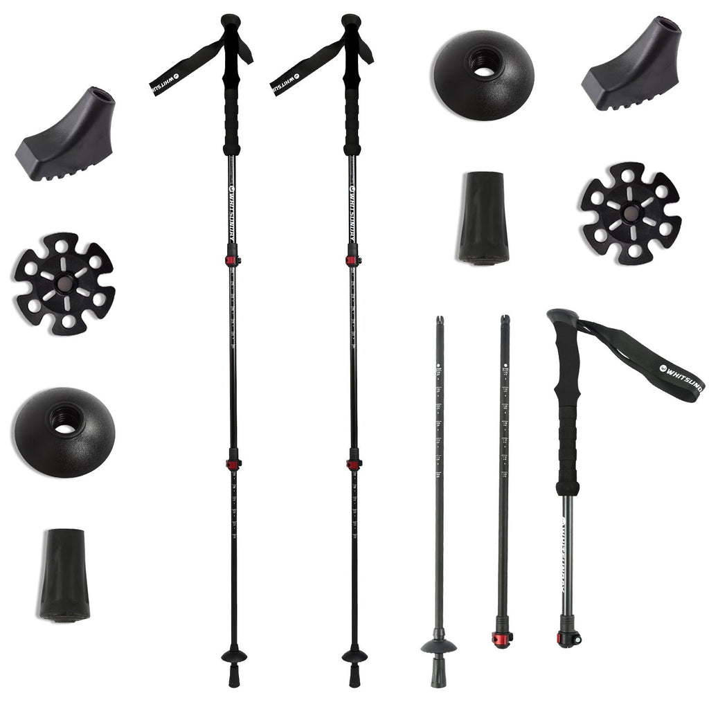 Whitsunday Collapsible Aluminum Lightweight Trekking & Hiking Poles
