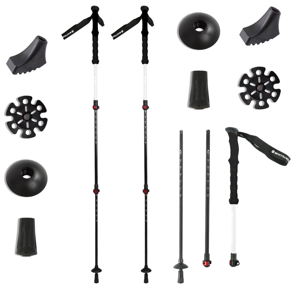 Whitsunday Collapsible Aluminum Lightweight Trekking & Hiking Poles