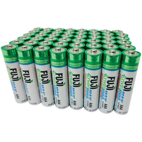 FUJI ENVIROMAX 4400BP EnviroMax AAA Super Alkaline Batteries – 1.5V (Available in 2 Pack, 4 Pack, 24 Pack & 48 Pack)