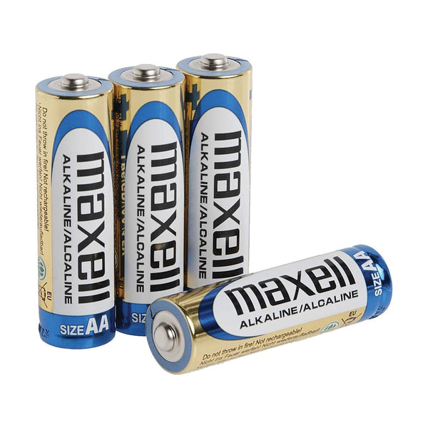 Maxell 723410 LR6/10BP AA Alkaline Batteries – Long-Lasting Everyday Power (Available in 4 Pack, 10 Pack, 16 Pack & 48 Pack)