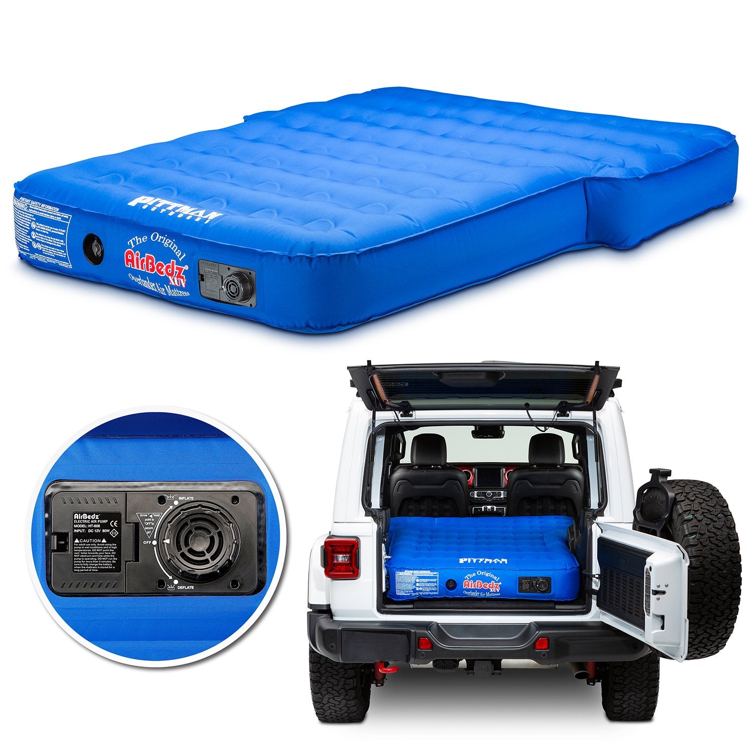AirBedz XUV® Rear Seats Down Air Mattress for Jeep, SUV & Crossover Vehicles