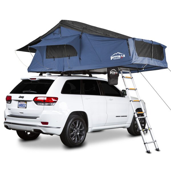 TNT MAX 1.9 Softshell Side-Opening Roof Top Tent with Covered Ladder Access