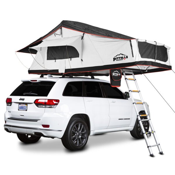 TNT MAX 1.9 Softshell Side-Opening Roof Top Tent with Covered Ladder Access