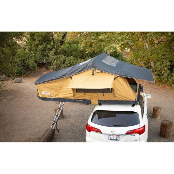 TNT MAX 1.9 Softshell Side-Opening Roof Top Tent with Covered Ladder Access