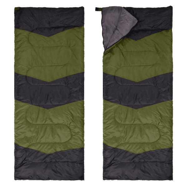 Lightweight Backpacking Sleeping Bag - Compact Waterproof for All Seasons