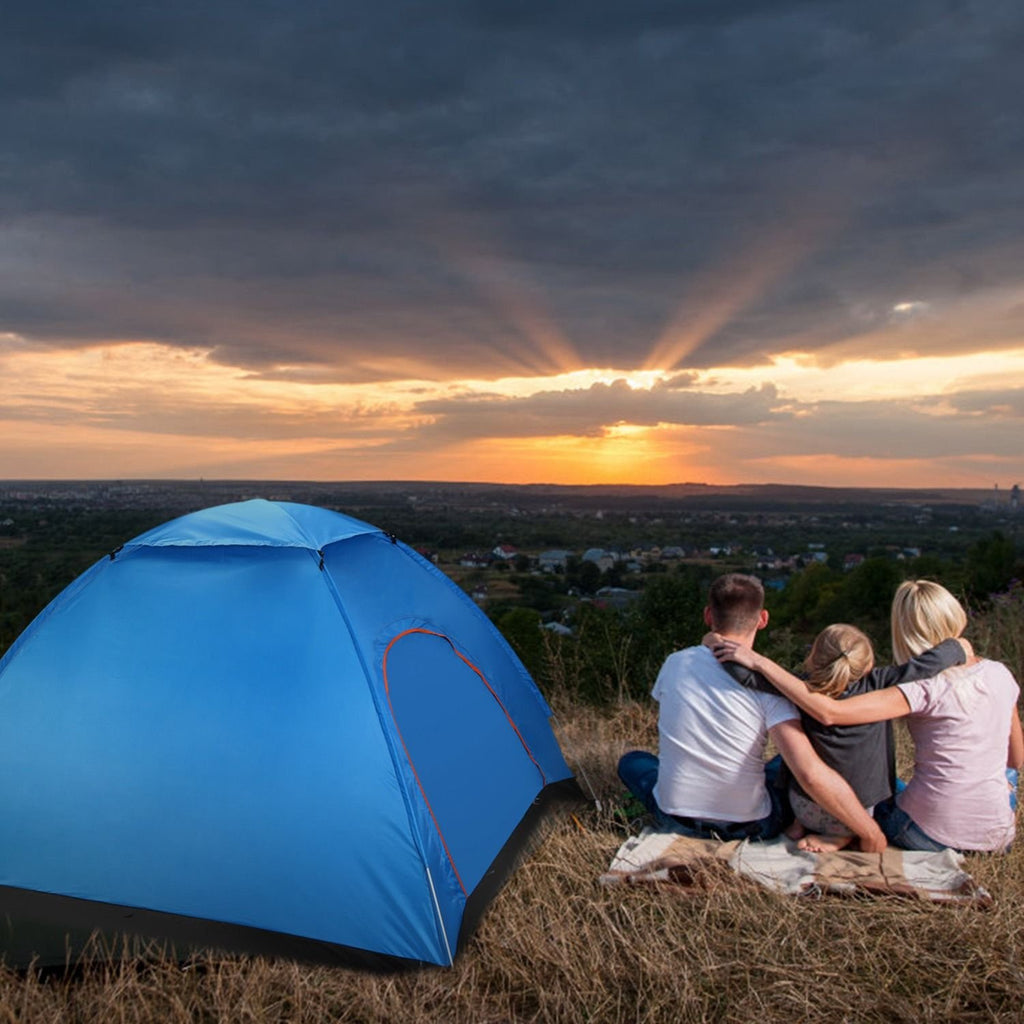 4 Persons Camping Waterproof Pop Up Tent