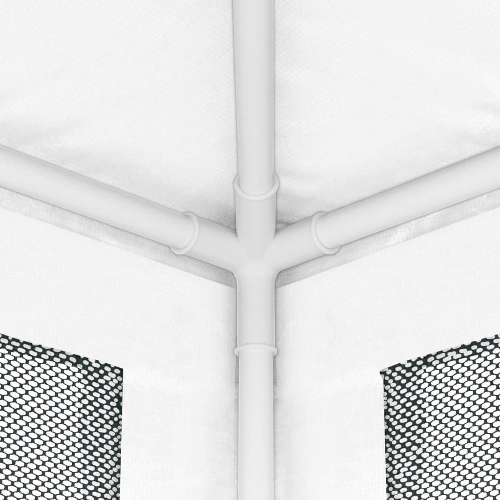 Party Tent with 4 Mesh Sidewalls