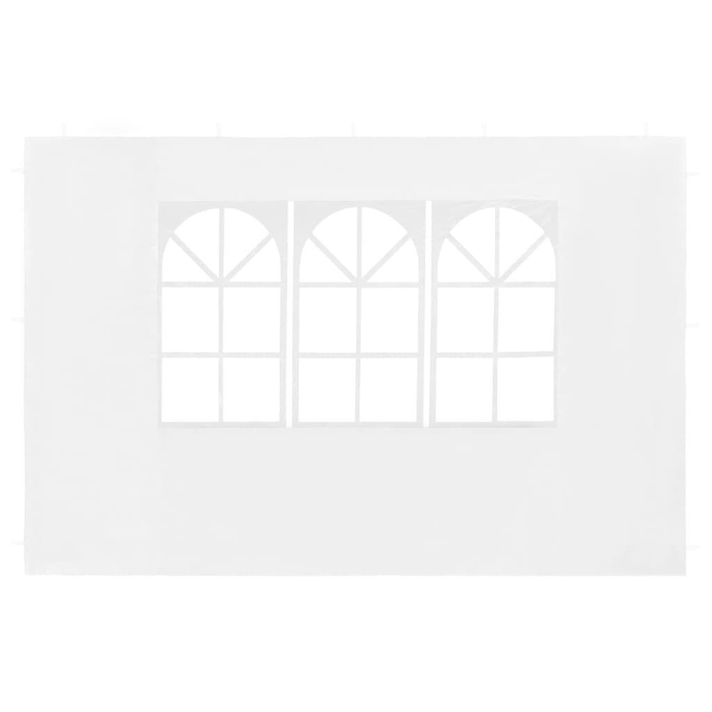 Party Tent Sidewall 2 pcs with Window PE