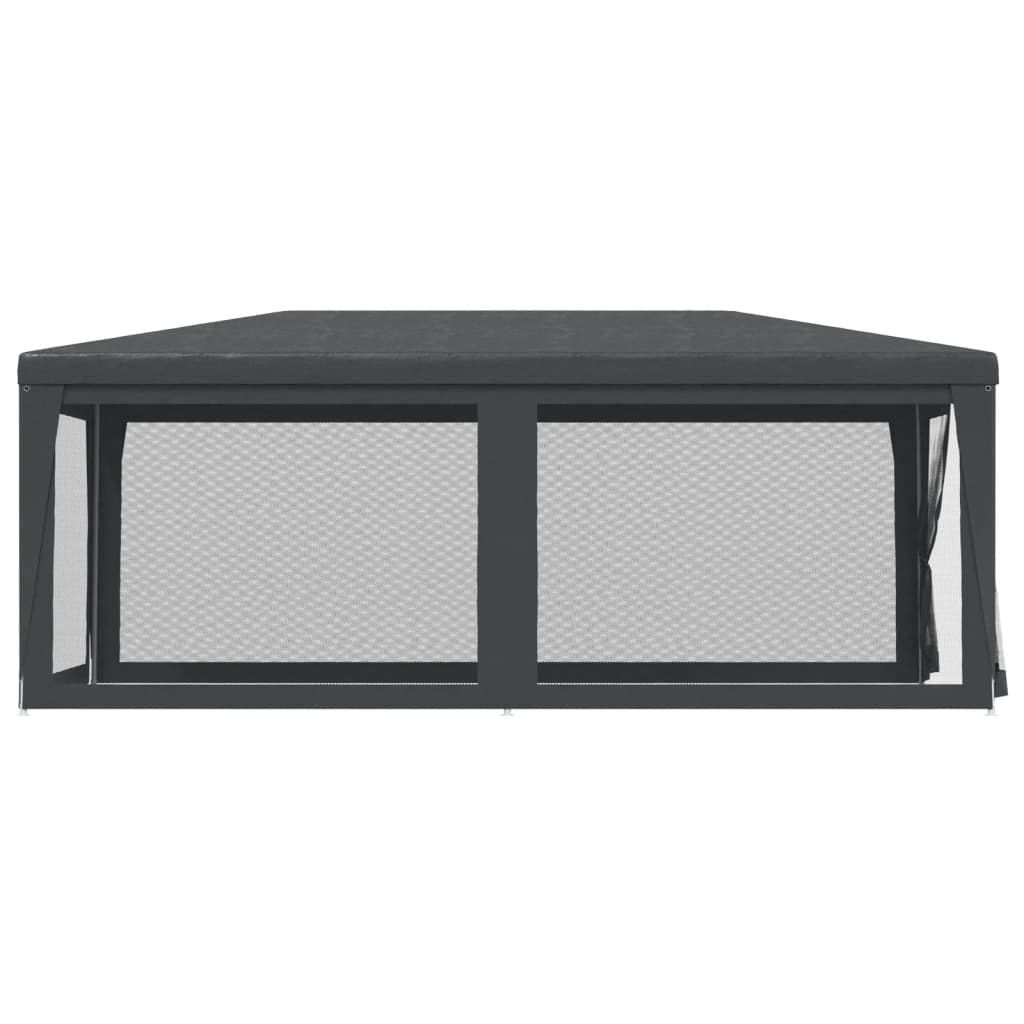 Party Tent with 6 Mesh Sidewalls