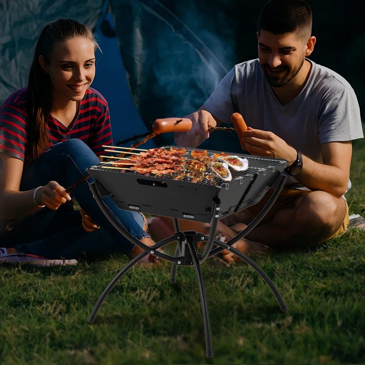 3-in-1 Camping Campfire Grill
