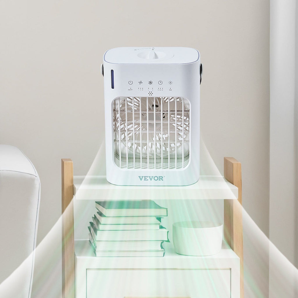 4-in-1 Portable Evaporative Air Conditioner – Remote Control with 3 Speeds