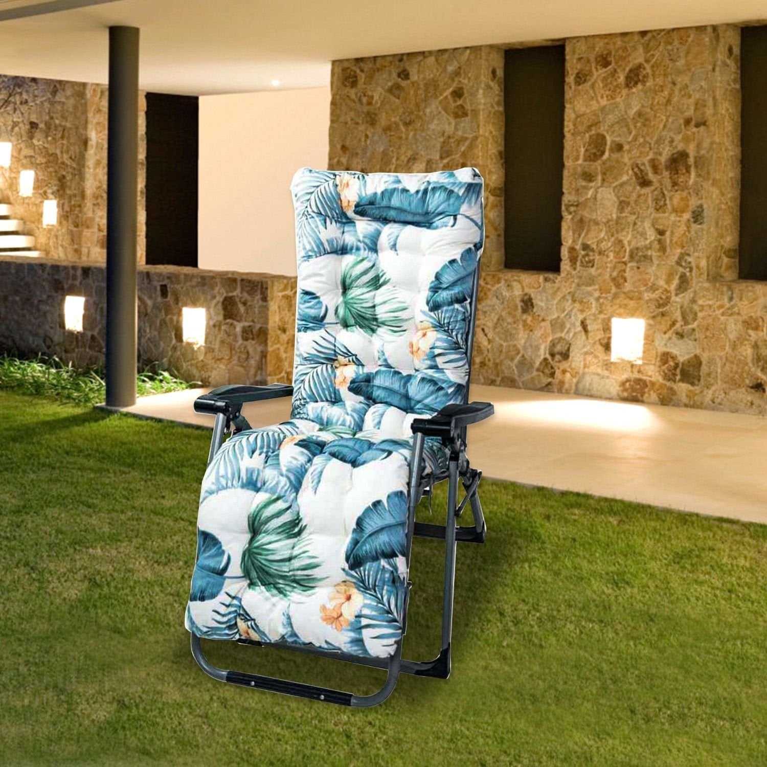 67" x 22" Chaise Lounger Cushion - Recliner & Rocking Chair Pad