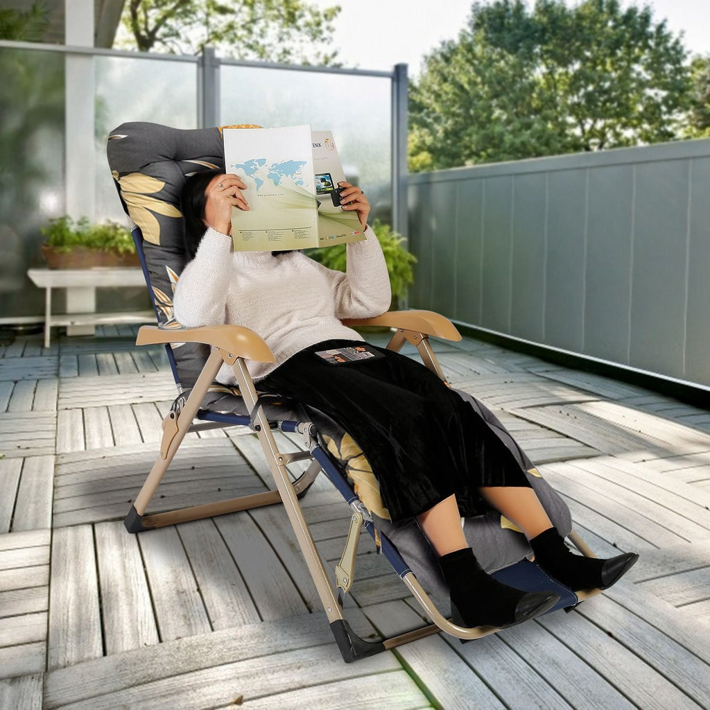 67" x 22" Chaise Lounger Cushion - Recliner & Rocking Chair Pad