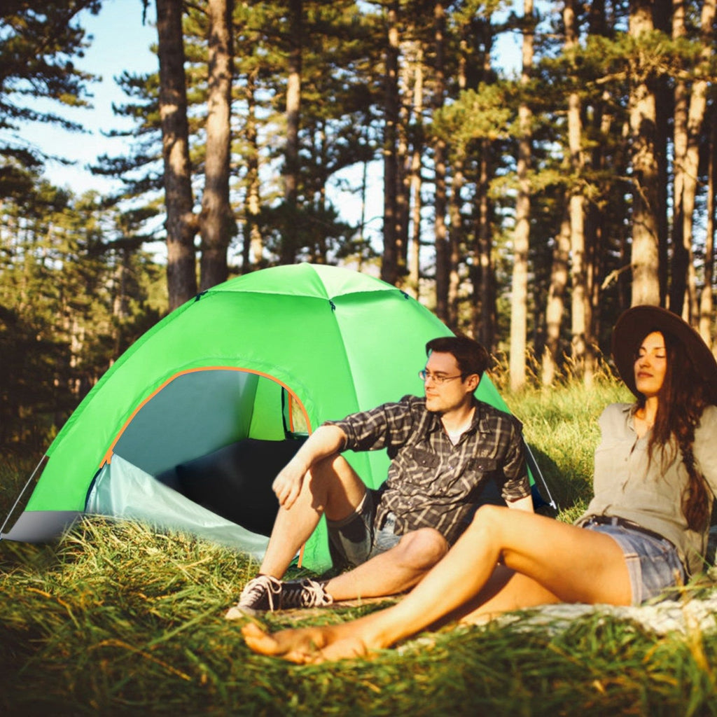 4 Persons Camping Waterproof Pop Up Tent