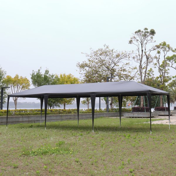 Outdoor Party Tent – Waterproof Canopy with 6 Removable Sidewalls