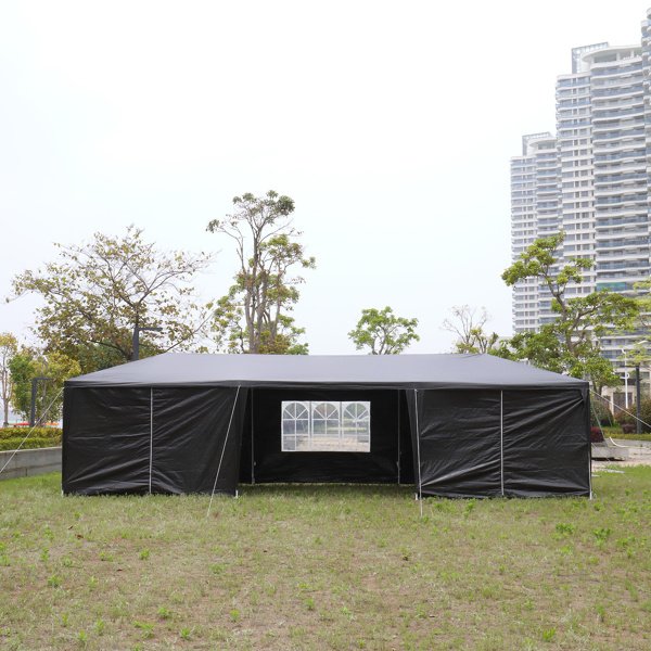 Outdoor Party Tent – Waterproof Canopy with 6 Removable Sidewalls