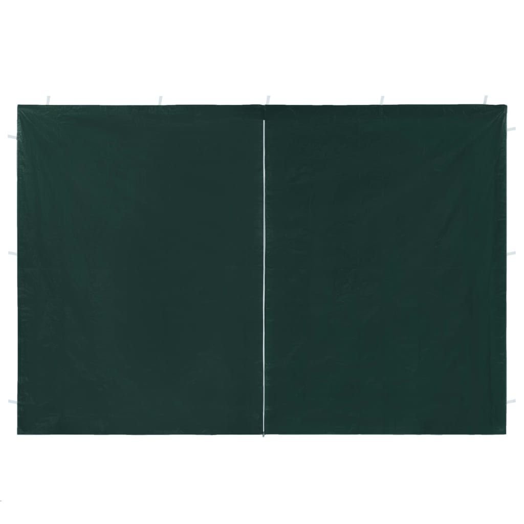 Party Tent Sidewall 2 pcs with Zipper PE