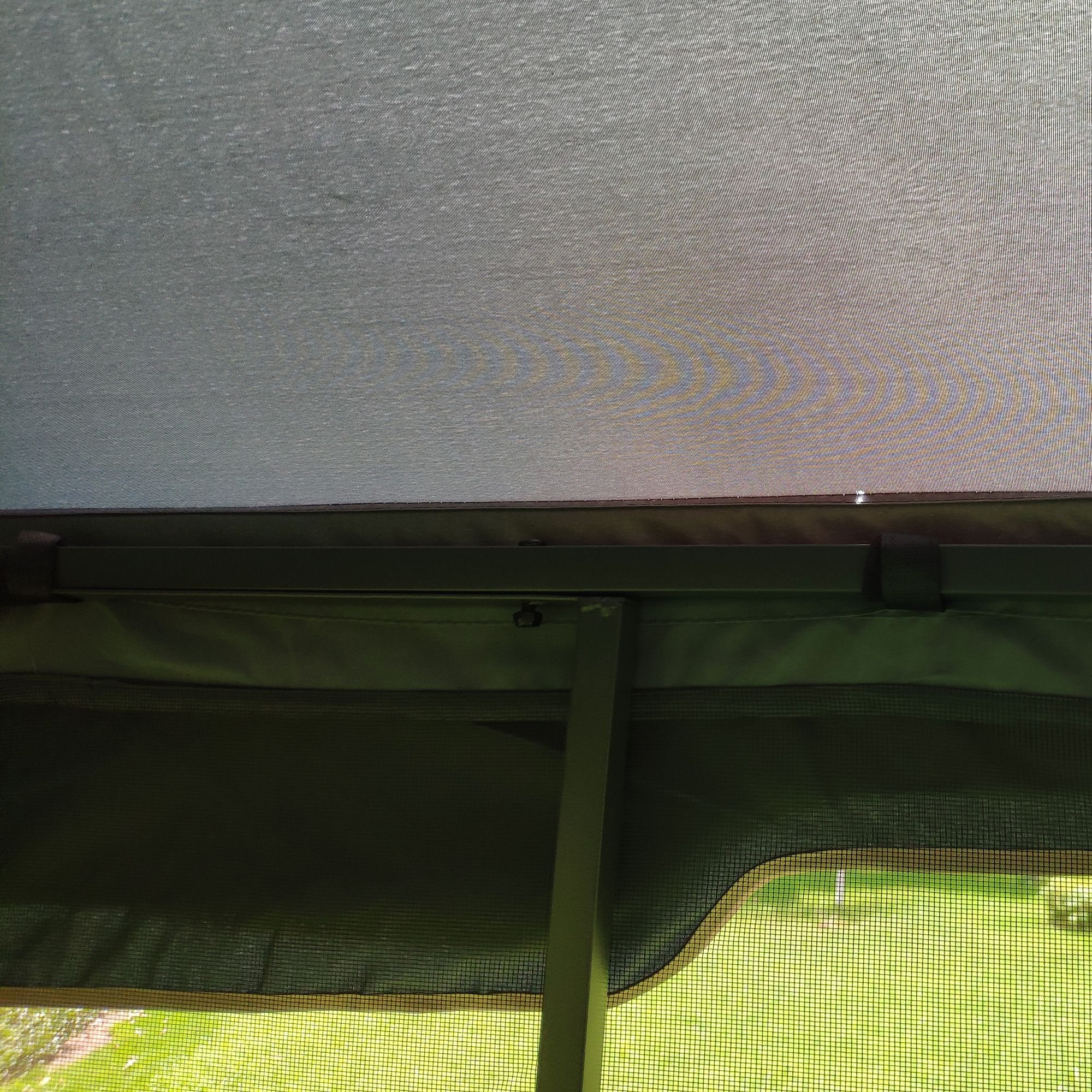 13' x 10' Patio Gazebo Canopy - Double Roof with Mosquito Netting