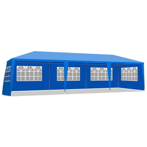 Outdoor Party Tent – Waterproof Canopy with 6 Removable Sidewalls