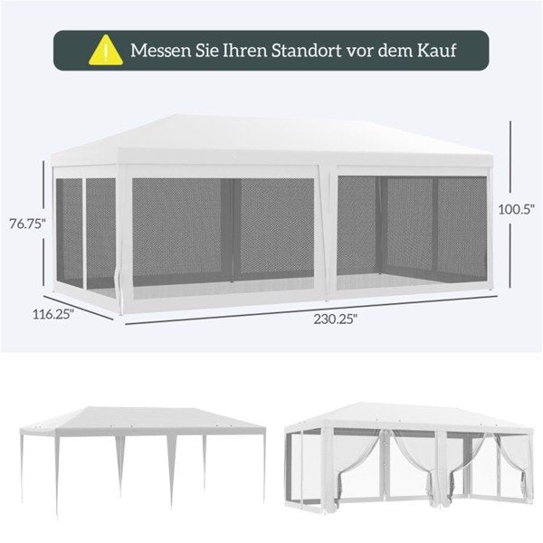 10' x 20' Foldable Canopy