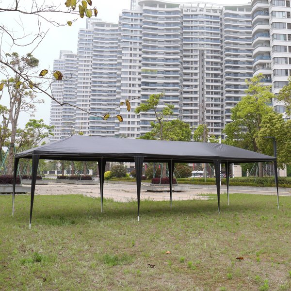 Outdoor Party Tent – Waterproof Canopy with 6 Removable Sidewalls