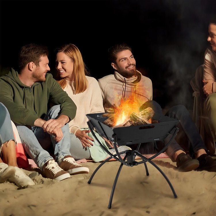 3-in-1 Camping Campfire Grill