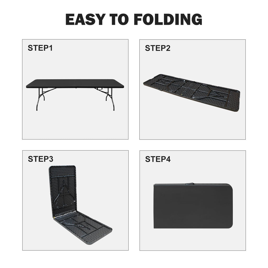 Portable Folding Table High Load-Bearing Plastic Camping Table
