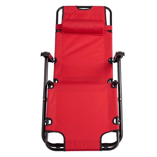 Portable Dual Purposes Extendable Folding Reclining Chair